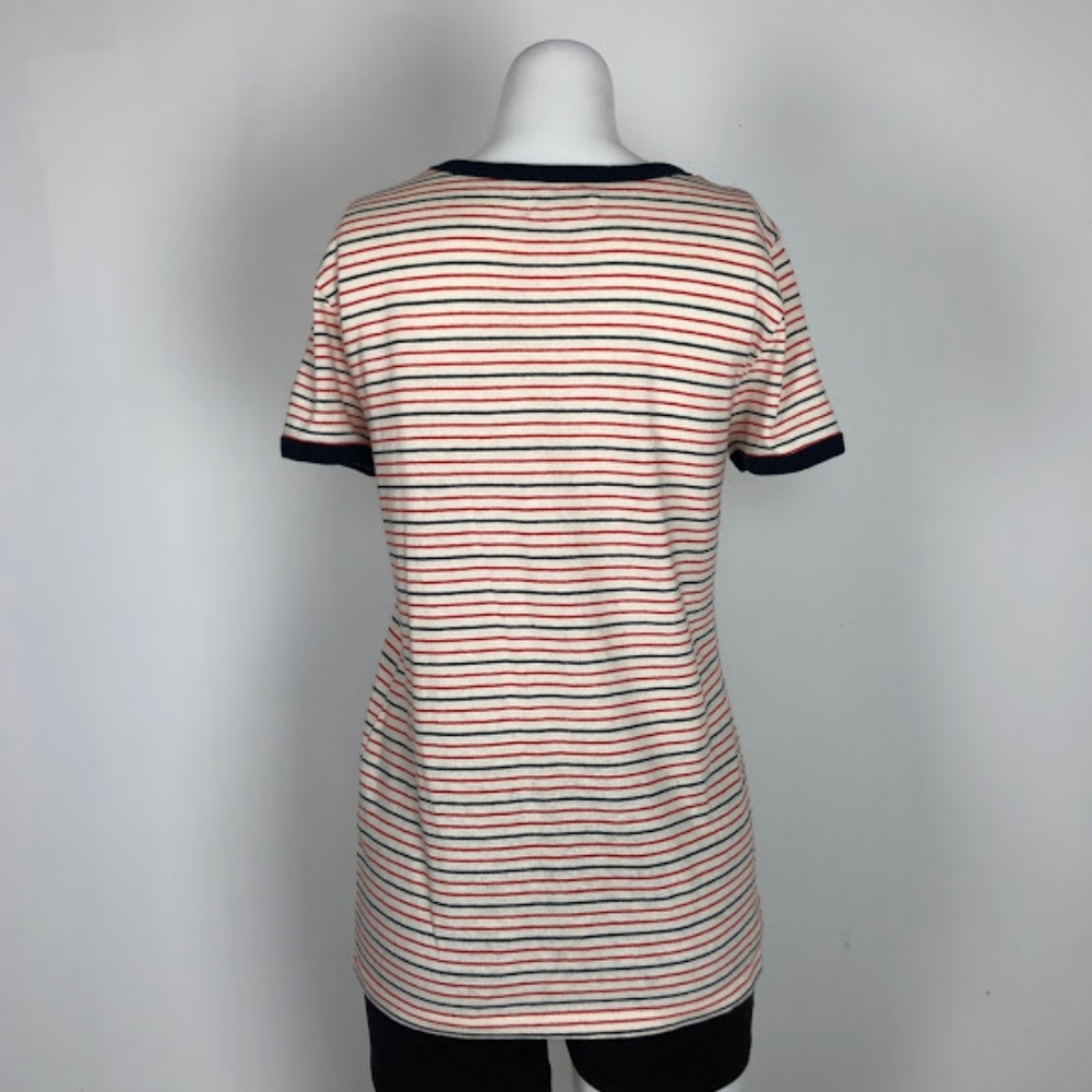 Madewell Retro Sacramento Stripe Recycled Ringer T - Picture 6 of 7